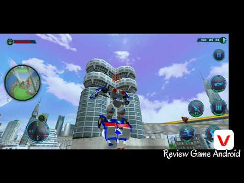 Robot Wala Game : US Police Robot Car Revenge