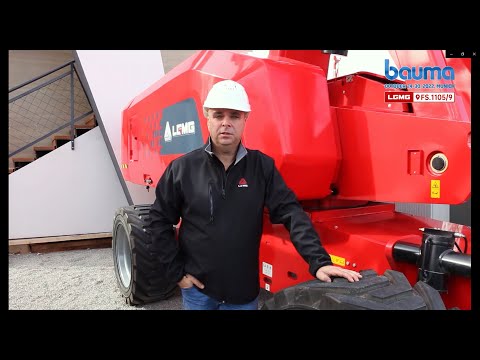 Bauma Munich 2022 LGMG H-SERIES T28J-H Telescopic Boom Lift