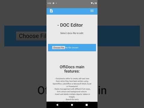 AndroDOC with ChatGPT - editor Video