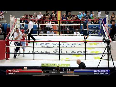 Haringey Box Cup Live Finals - Tanya Dady v. Lise Sandebjer