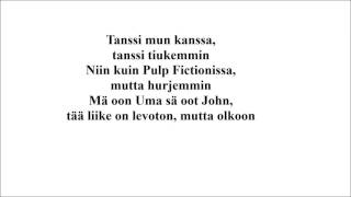 Haloo Helsinki! - Pulp Fiction, Instrumental cover / Karaoke