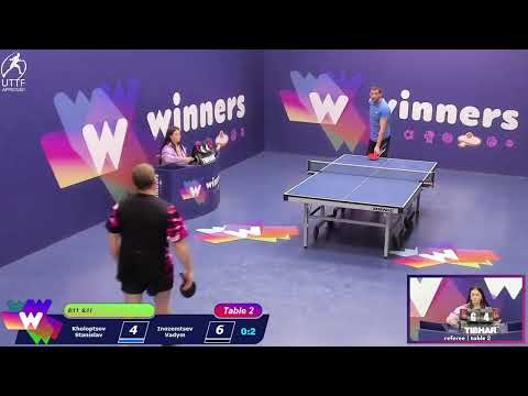 Winners League 14.11.21 Kholoptsov Stanislav - Inozemtsev Vadym 12:30