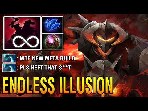 Annoying [Chaos Knight] Carry With Aghs Shard + Octarine Core Build Nonstop Spam ILLUSION ARMY Dota2