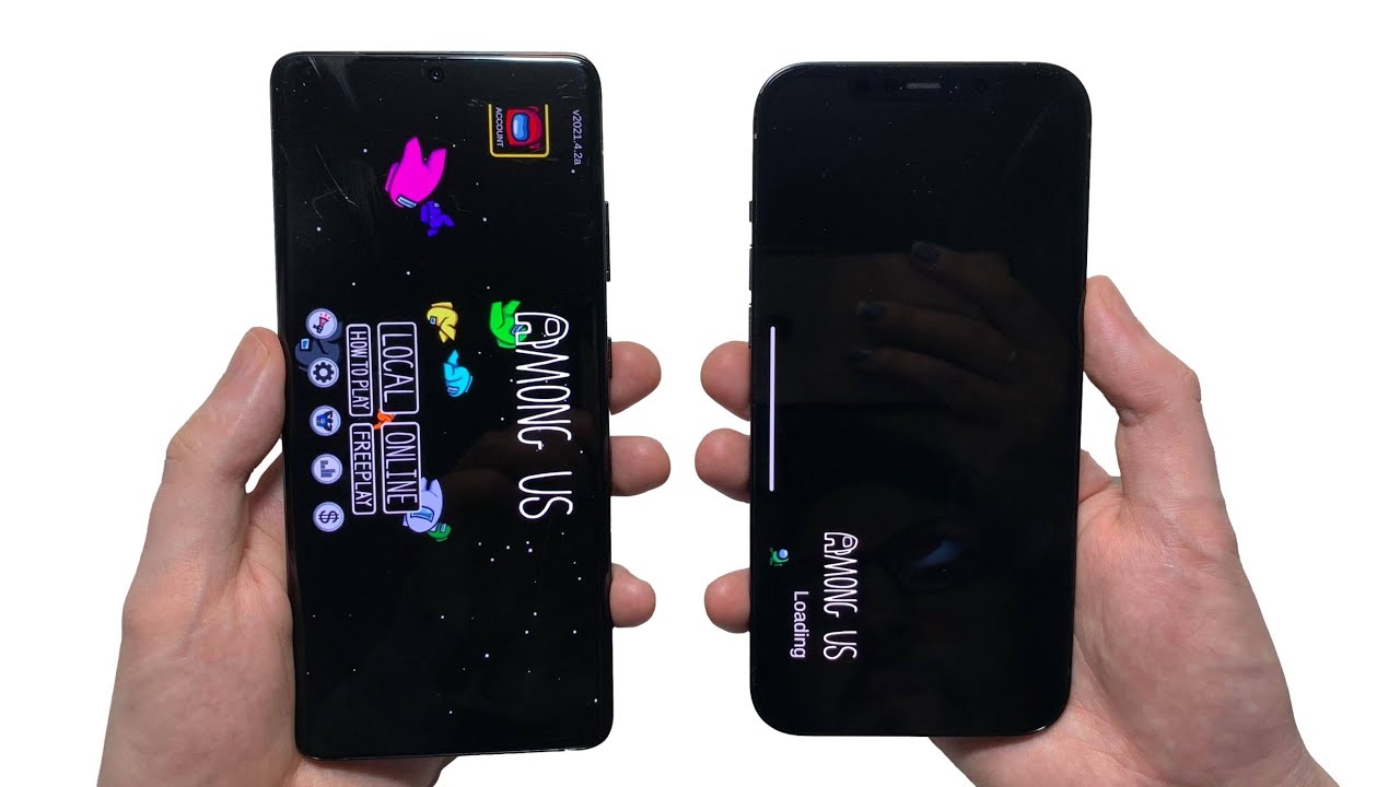 Galaxy S21 Ultra 5G vs iPhone 12 Pro Max Speed Test, Speakers, Battery & Cameras!
