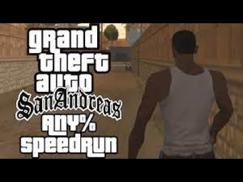 GTA San Andreas - Any% speedrun in [58:24] World Record - Using Glitches