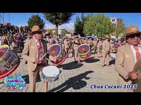 Banda Orquesta Súper Explosion La Paz Bolivia  Chua Cocani 2025 🔴🟡🟢👍