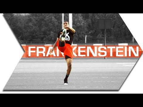 Frankenstein dynamic hamstring stretch