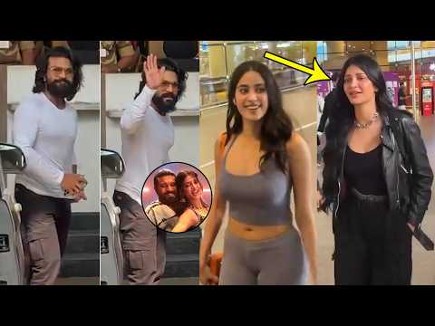 Ram Charan, Janhvi Kapoor & Shruti Haasan Visuals At Bhopal | Peddi Ki Aawaz Grand Launch event