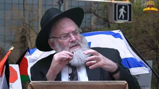 איך מתגברים על הפלסטינים | הרב מנחם שטיין (קו ההלכה הספרדי) - התמונה מוצגת ישירות מתוך אתר האינטרנט יוטיוב. זכויות היוצרים בתמונה שייכות ליוצרה. קישור קרדיט למקור התוכן נמצא בתוך דף הסרטון