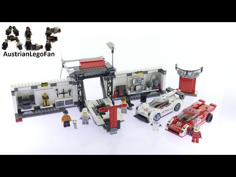 Vidéo LEGO Speed Champions 75876 : Le poste de ravitaillement des Porsche 919 Hybride et 917K