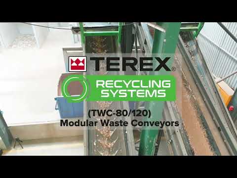TWC-80 & TWC-120 Modular Waste Conveyors