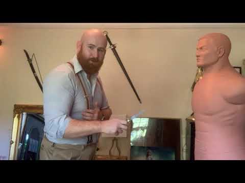 Bartitsu stiletto knife techniques