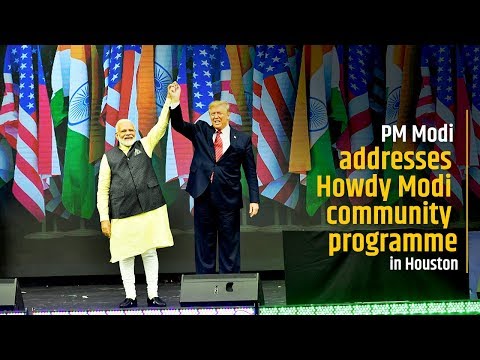 PM Modi addresses Howdy Modi community programme in Houston