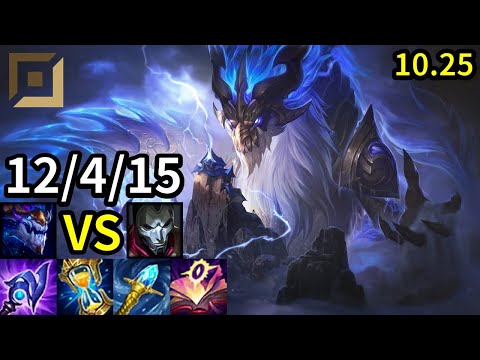 Aurelion Sol Bot vs Jhin - EUW Master | Patch 10.25