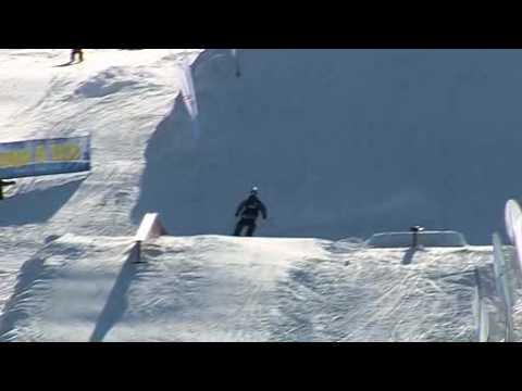 Nationals / FWT09 @ Suomu - NOVICE Slope Style - RUN 2 -- 1st:  Joonas Nieminen