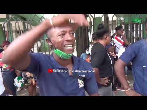 GREVE DES VOLONTAIRES DU CHAN  ( Jt, 22/01/2021 )