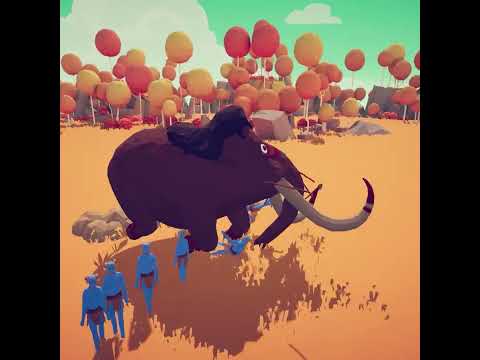 MAMMOTH vs SPEAR GOD! TABS - Totally Accurate Battle Simulator