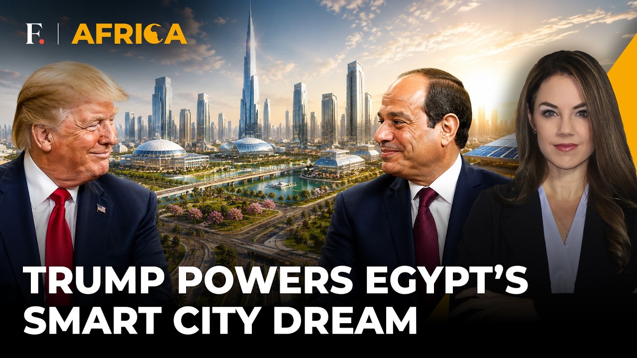 Trump's US Vows to Invest in Infrastructure For Egypt's Smart Cities | Firstpost Africa | N18G