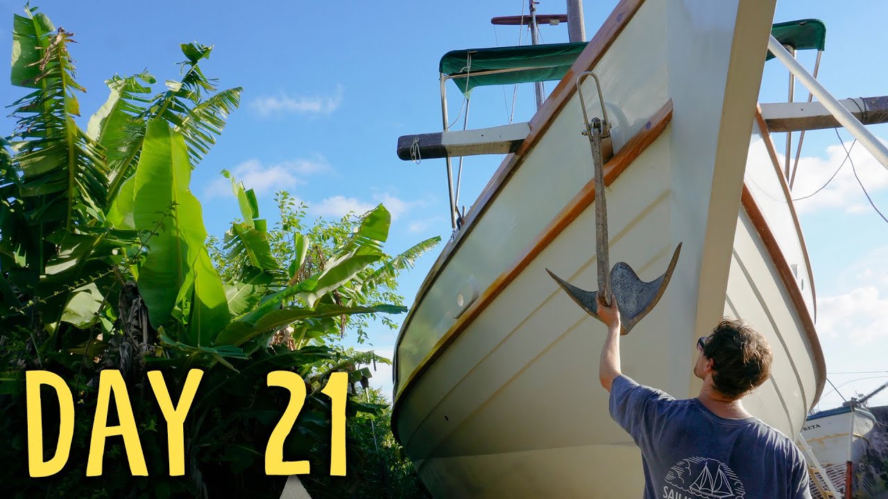 Hoisting Yabá's anchors: which is the right one?— Sailing Yabá 189
