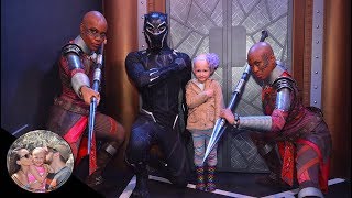 Dora Milaje show our daughter it's ok to be bald! #BaldIsBeautiful | Disneyland vlog #91