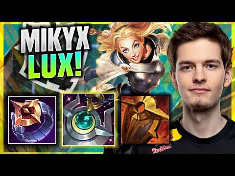 MIKYX IS READY TO PLAY LUX MOONSTONE! - G2 Mikyx Plays Lux SUPPORT vs Seraphine! | Season 11