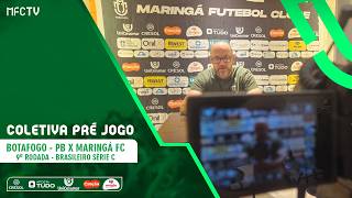 Coletiva pré-jogo - Moisés Egert - Botafogo - PB x Maringá FC - 9ª Rodada Série C 2026