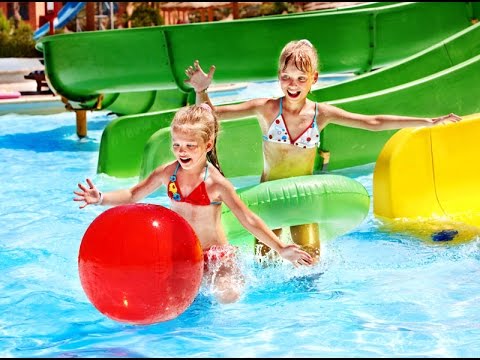 Water slides for children