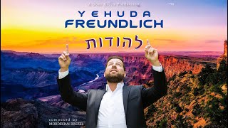 יהודה פרוינדליך עם סינגל חדש ומרגש "להודוס"