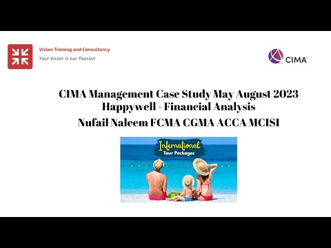 Happywell Ratio Analysis May August 2023 CIMA