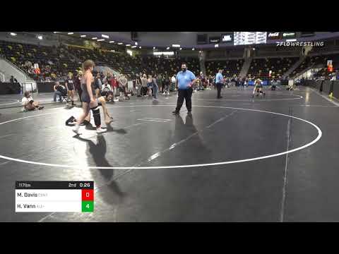 117 Lbs Consolation - Maya Davis, Central Illinois Academy Of Wrestling Vs Haley Vann, All-Phase W