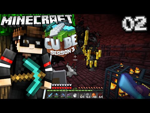 Minecraft Cube SMP S3: Episode 2 - Nether Exploration!