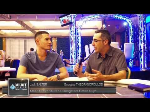 MERIT POKER The Gangsters Poker Cup 'Jack SALTER Professional Poker Player'