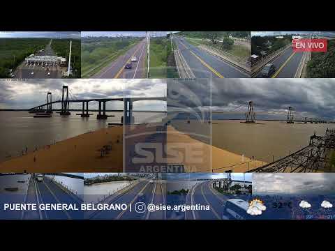 Camaras en Vivo Puente General Belgrano - SISE Argentina®