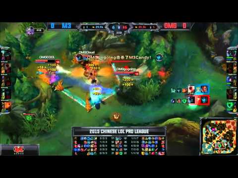 M3 Dade Viktor VS OMG Cloud Thresh Game 1 Highlights   2015 Spring LPL W8D2 League of Legends