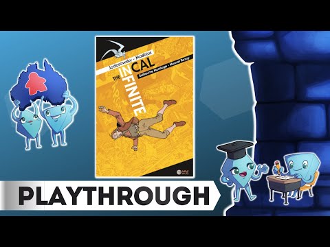 The Incal Infinite -  Puzzly fun cooperative board game, playthrough with Tarrant and Stella