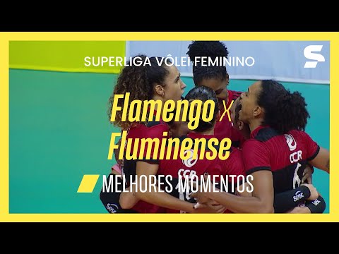 SESC-FLAMENGO 3 X 0 FLUMINENSE | MELHORES MOMENTOS | SUPERLIGA FEMININA DE VÔLEI | sportv