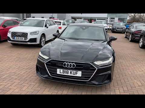 Used Audi A7 Sportback S line at Stafford Audi