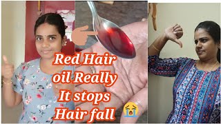 My first experience in Vembalam Pattai Hair Oil it works👍or not👎🤫/Sana Tamil
