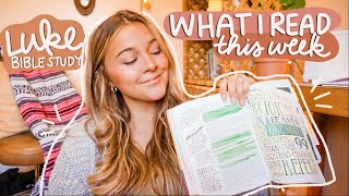 WEEKLY BIBLE STUDY RECAP...Luke 1-6