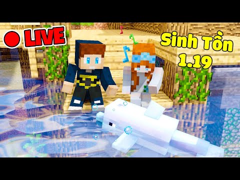 JAYGRAY LIVE STREAM MINECRAFT SURVIVAL 1.19 WITH MOCHI |  SHOW MOCHI'S FACE TO FANS