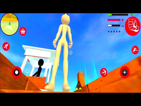 Amazing Spider-Man Stickman Rope Hero Vice Town City Crime Simulator