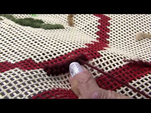 Brazilian Stitch Rug by Sueli Hebita - 08/14/2014 - Mulher.com - P1/2