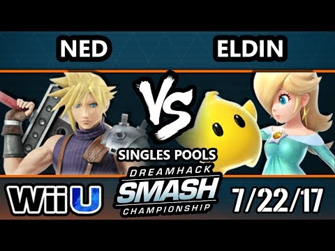 DHATL17 Smash 4 - Ned (Cloud) Vs. OES | Eldin (Rosalina & Luma) - WiiU Singles Pools - Smash Wii U