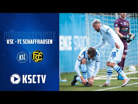 Testspielhöhepunkte KSC - FC Schaffhausen