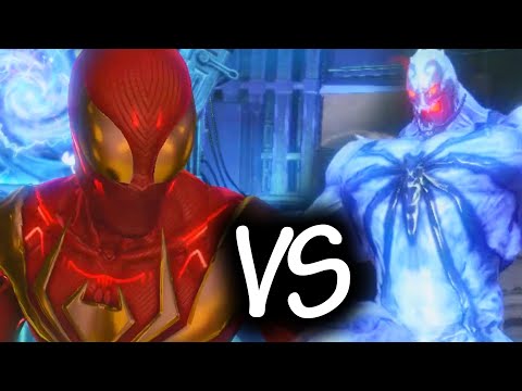 Iron Spider vs Anti-Venom Ultra Battle