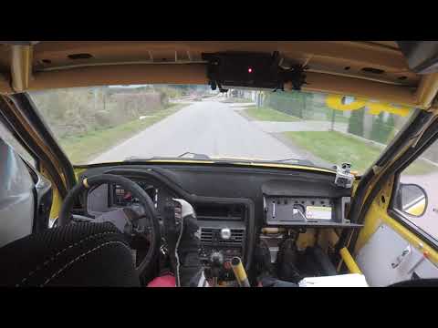 BSK TECH 4 Rajd Wikinga Grochowski & Podkówka - Onboard & Big Crash