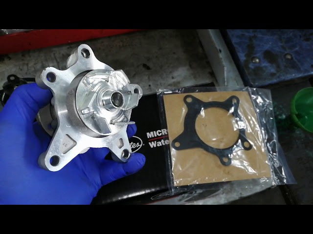 Замена водяного насоса Хендай Солярис (RB), 2010 - 2017 г.в.