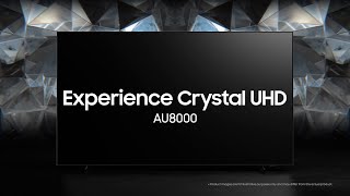 Video 0 of Product Samsung AU8000 Crystal UHD 4K TV (2021)