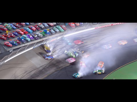 Cars (2006) - Opening Scene (Part 2)