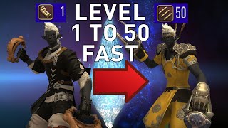 FFXIV - Leveling 1-50 in Under Eight Hours